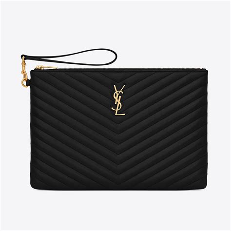 tablet pouch ysl|POUCHES .